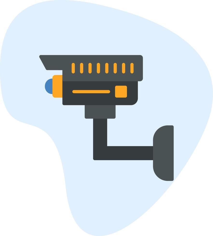 Cctv Camera Vecto Icon vector