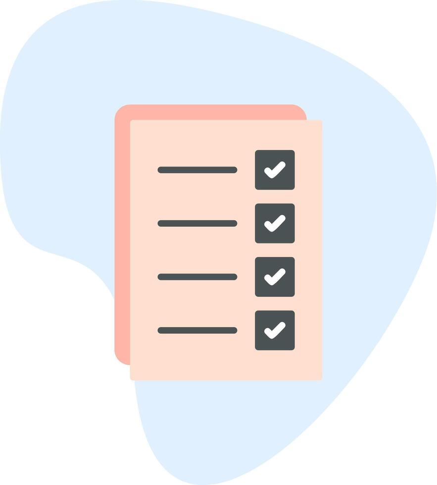 Check list Vecto Icon vector
