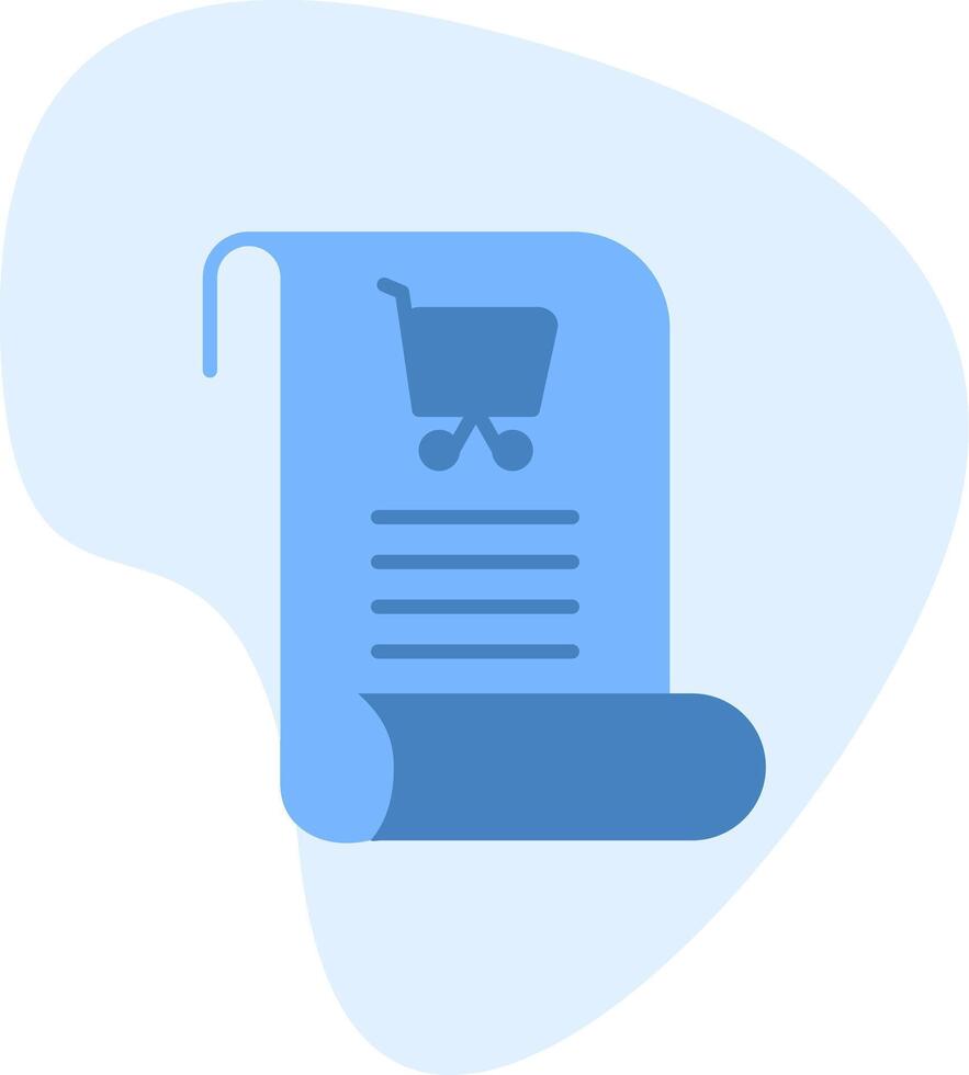 Shopping List Vecto Icon vector