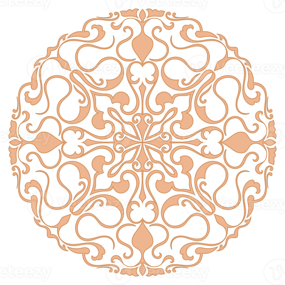 ornaments vintage simple golden lines for decoration Baroque Element png