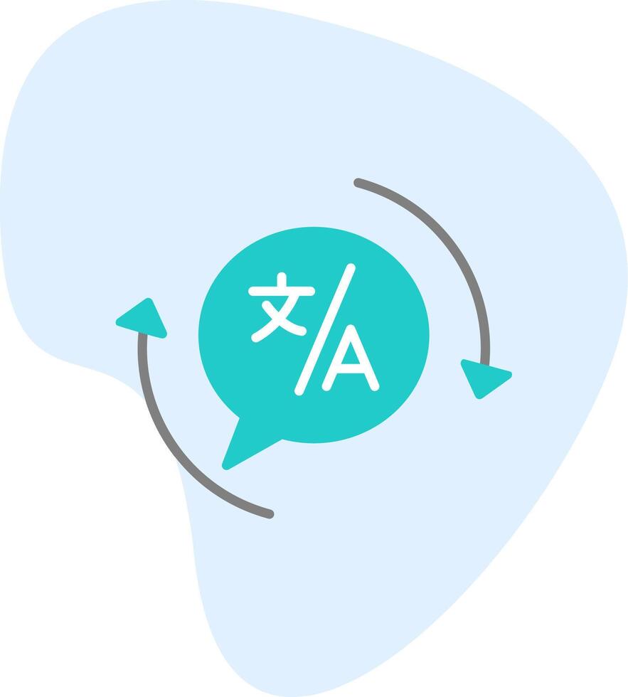 Translation Vecto Icon vector