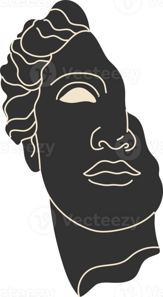 antico sculture silhouette. png