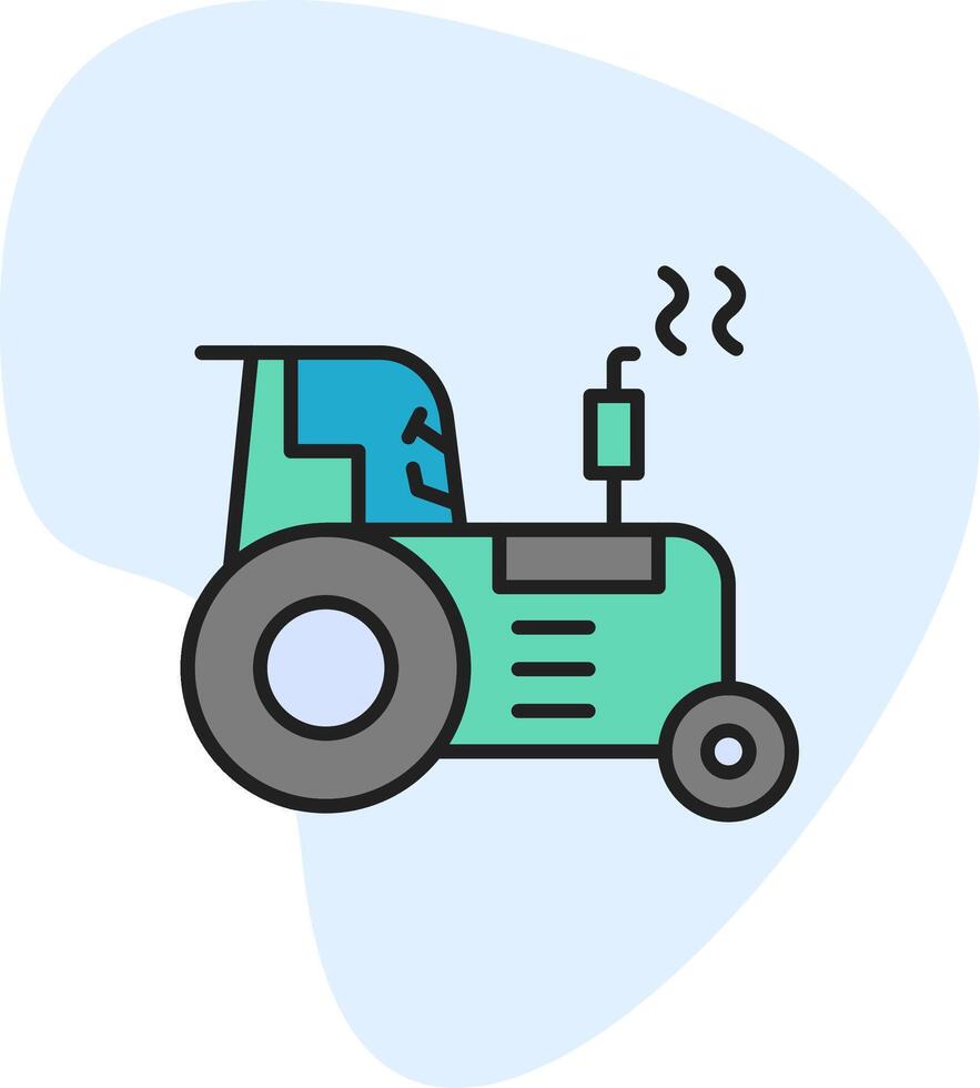 tractor vecto icono vector