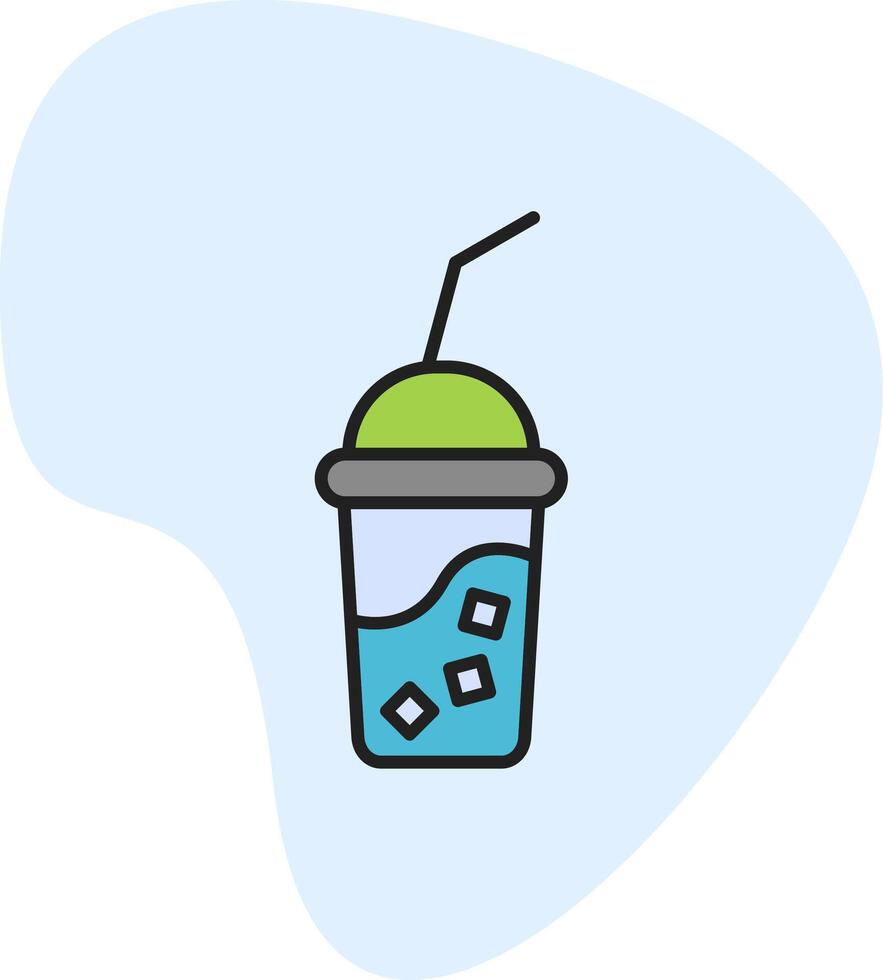 Fresh Juice Vecto Icon vector