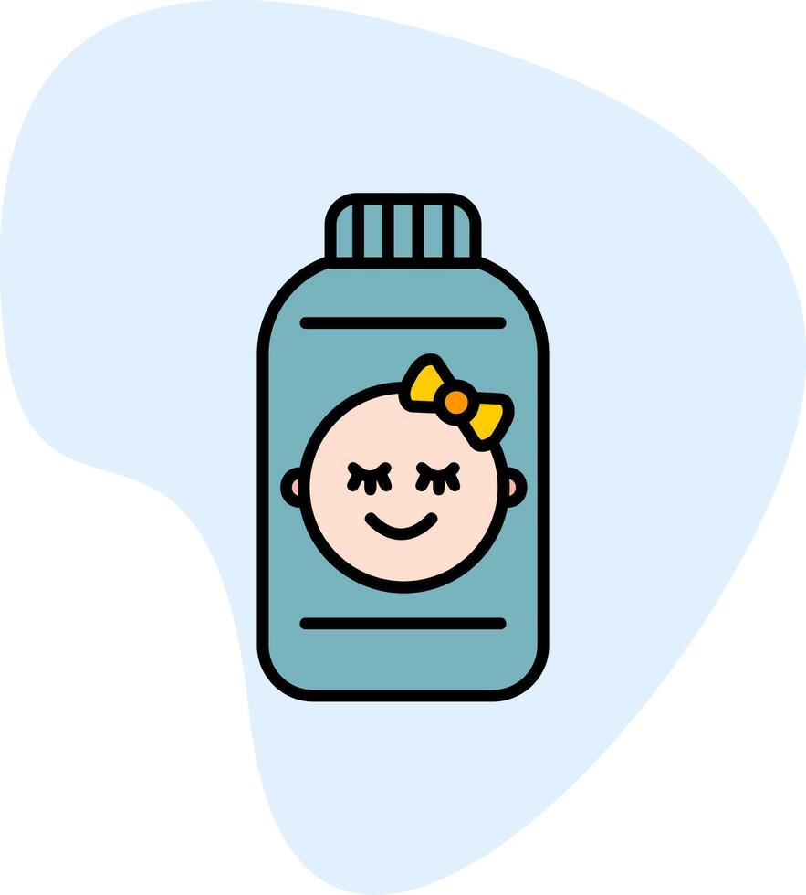 Baby Powder Vecto Icon vector