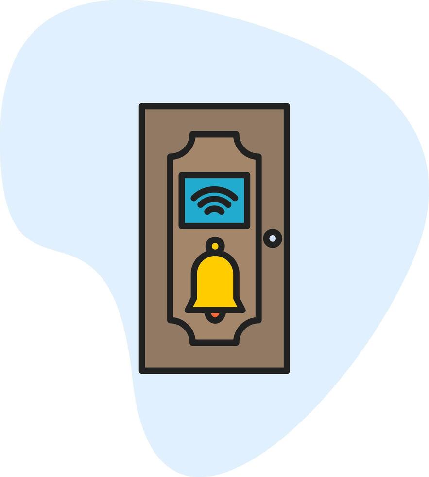 Door Bell Vecto Icon vector