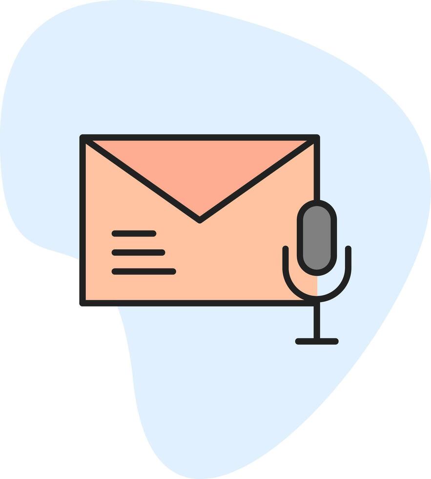 Voice Mail Vecto Icon vector