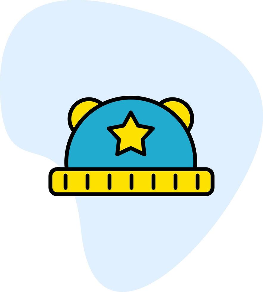 Baby Hat Vecto Icon vector