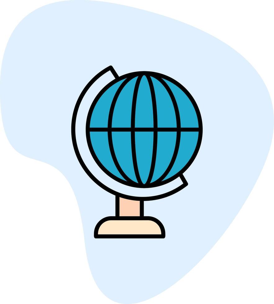 mundo globo vecto icono vector