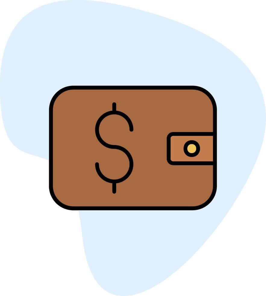 Wallet Vecto Icon vector