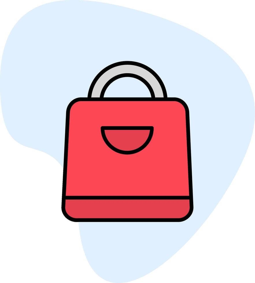 compras bolso vecto icono vector