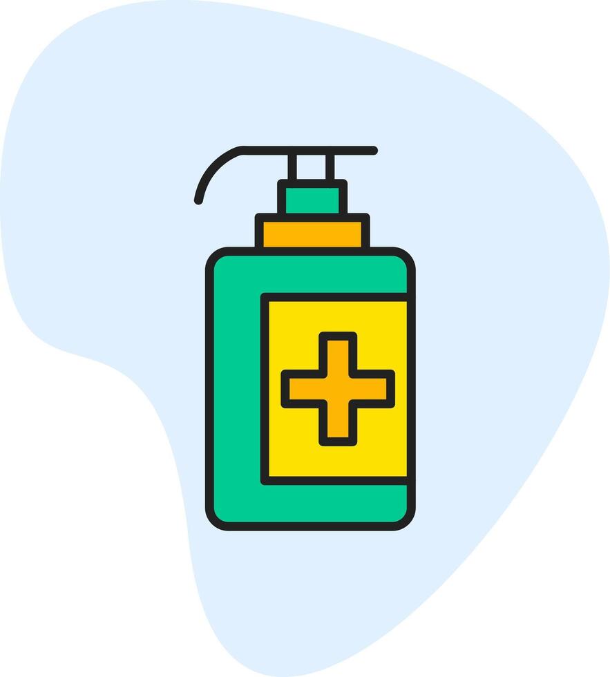 Sanitizer Vecto Icon vector