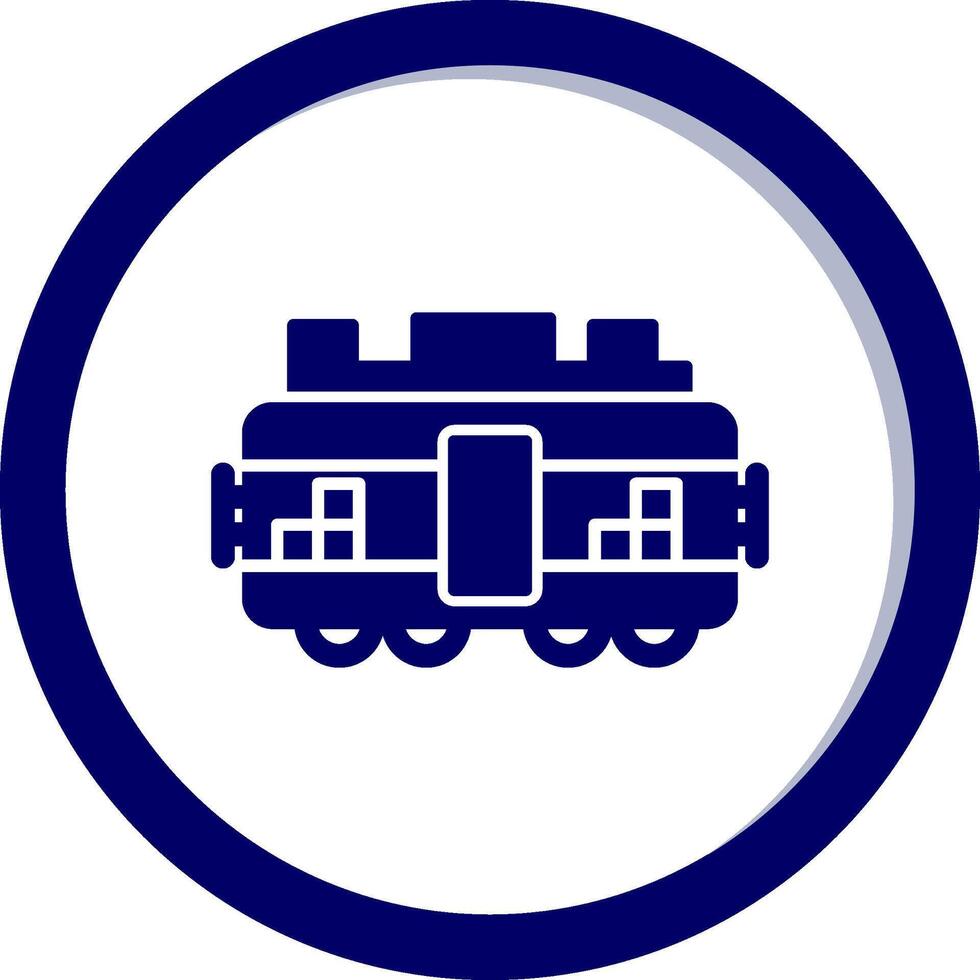 tren carga vecto icono vector