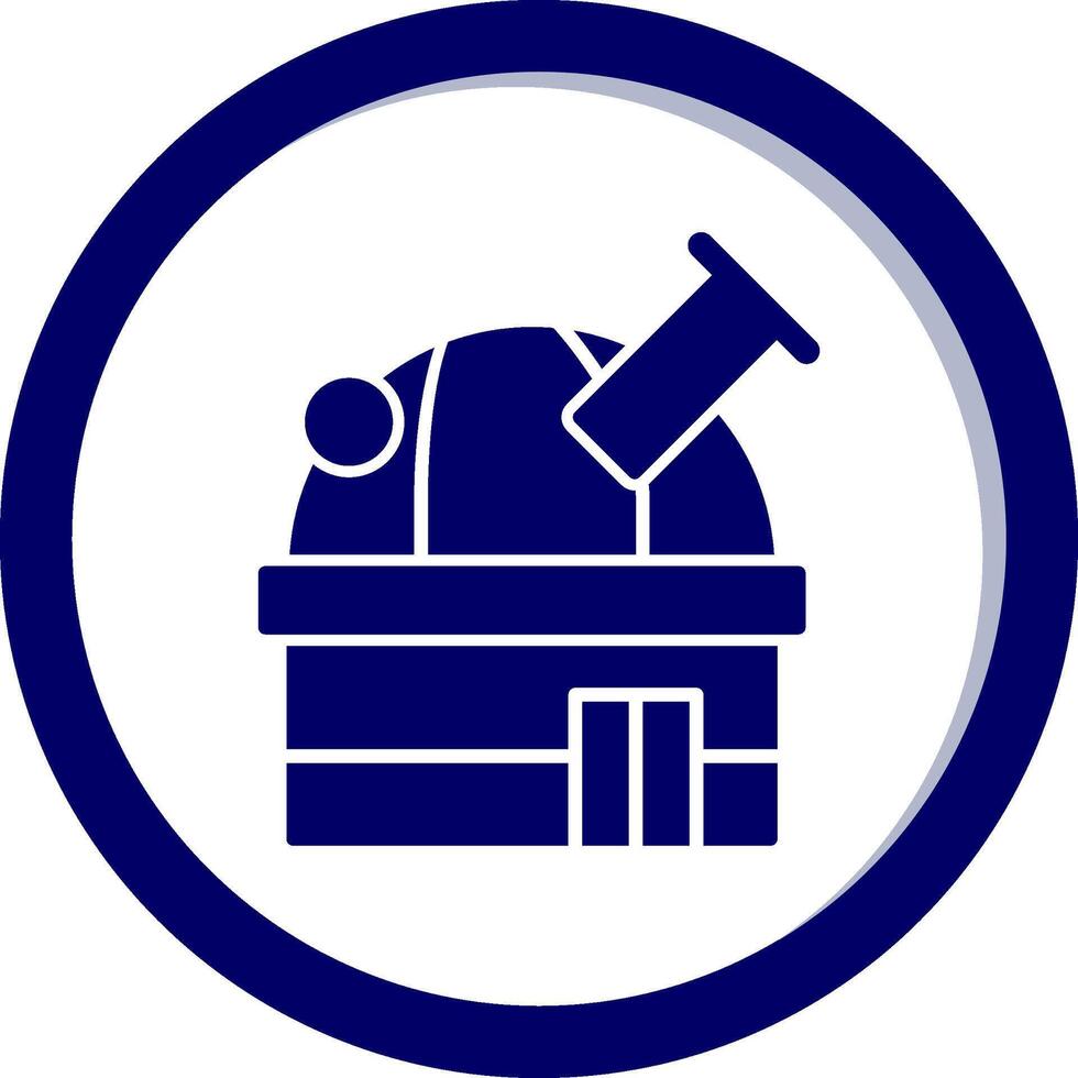 Space Observatory Vecto Icon vector