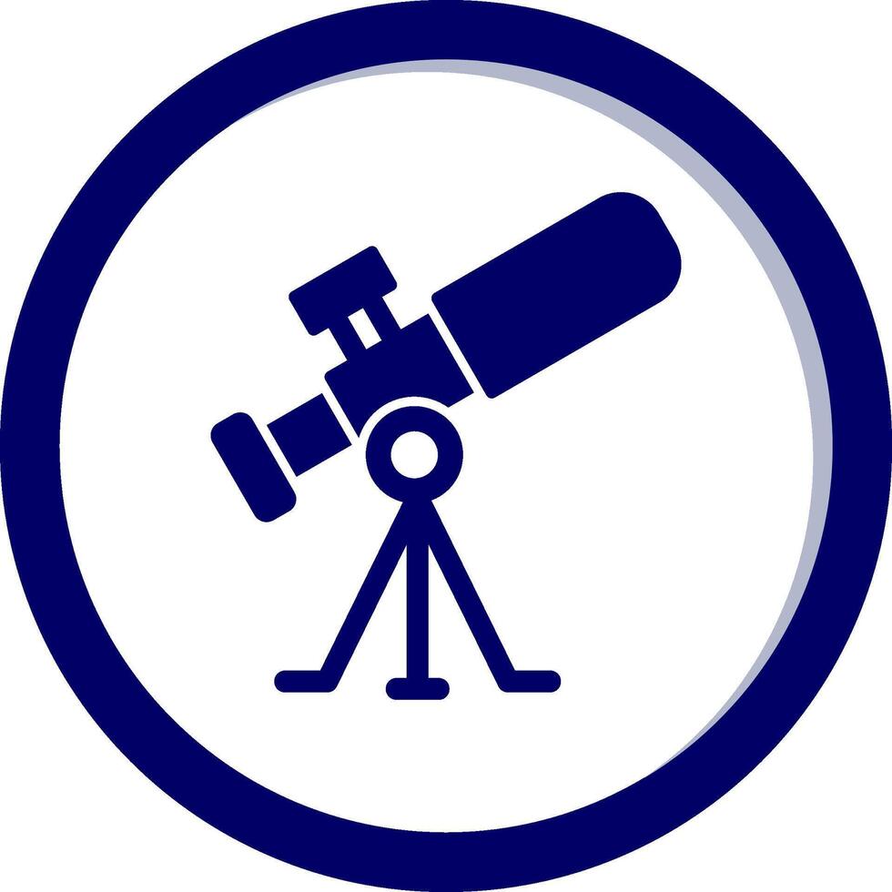 Telescope Vecto Icon vector