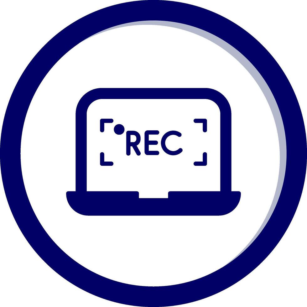 Recording Vecto Icon vector