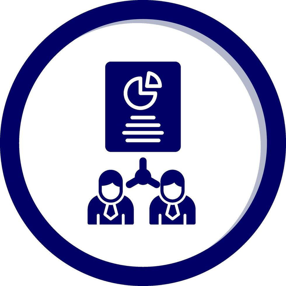 Work Distribution Vecto Icon vector