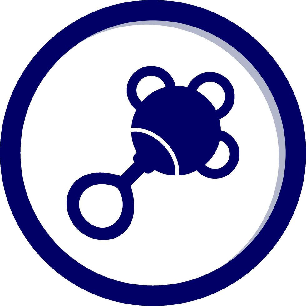 Rattle Vecto Icon vector