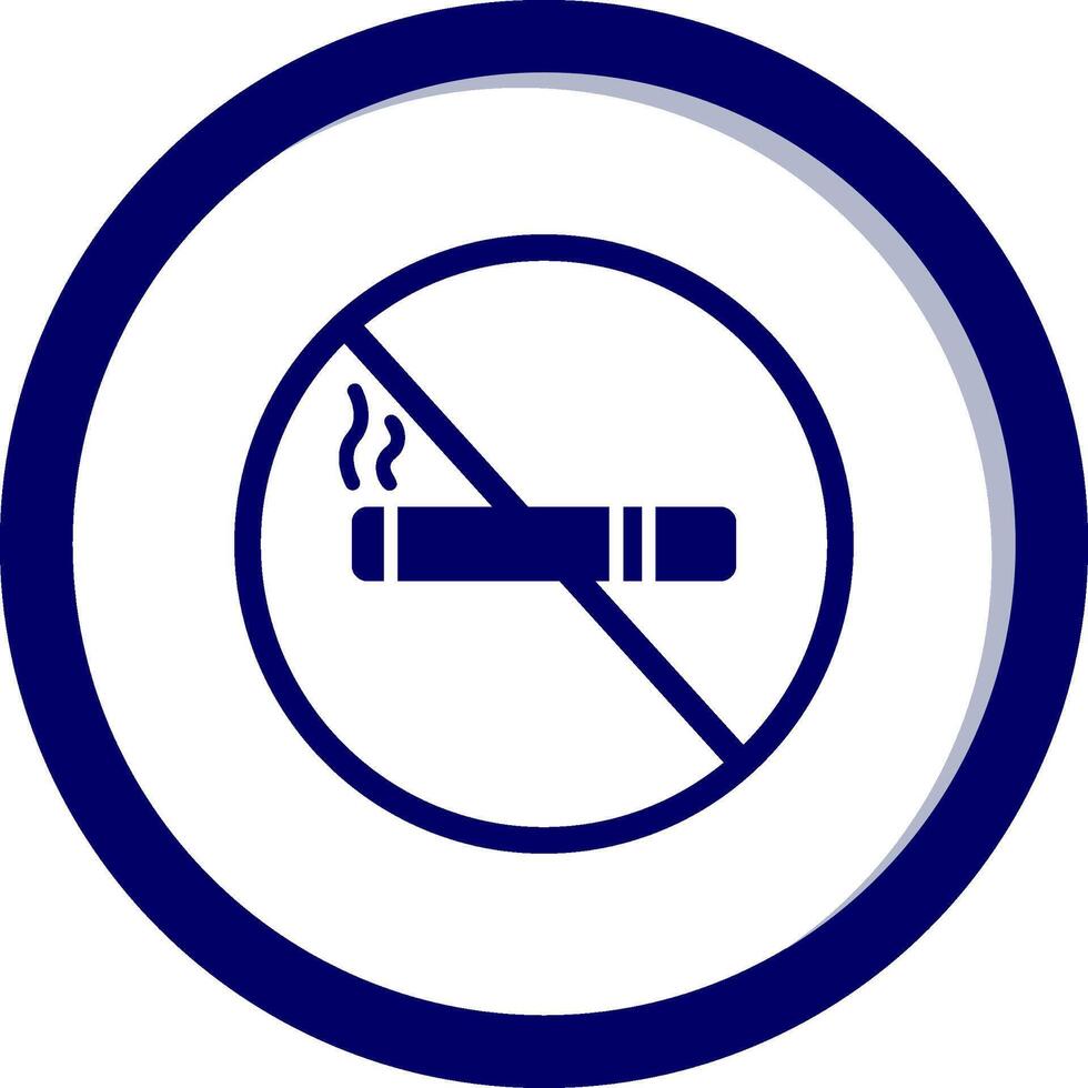 No de fumar vecto icono vector