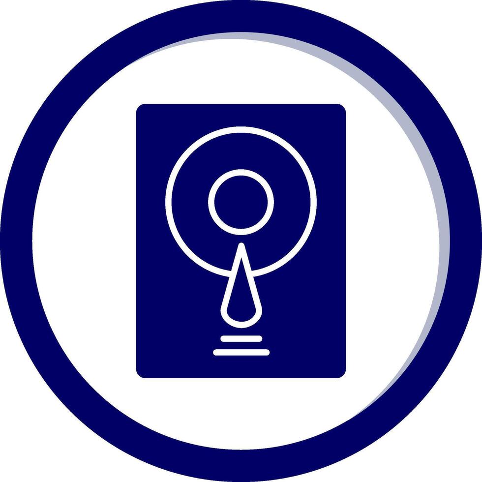 Hard Disk Vecto Icon vector