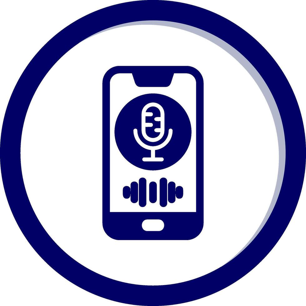 Voice Assistant Vecto Icon vector