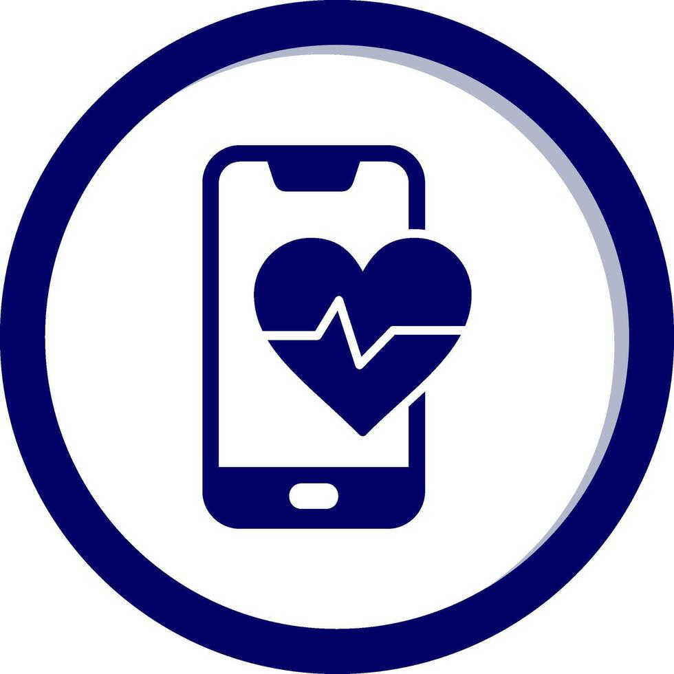 Heart Rate Vecto Icon vector