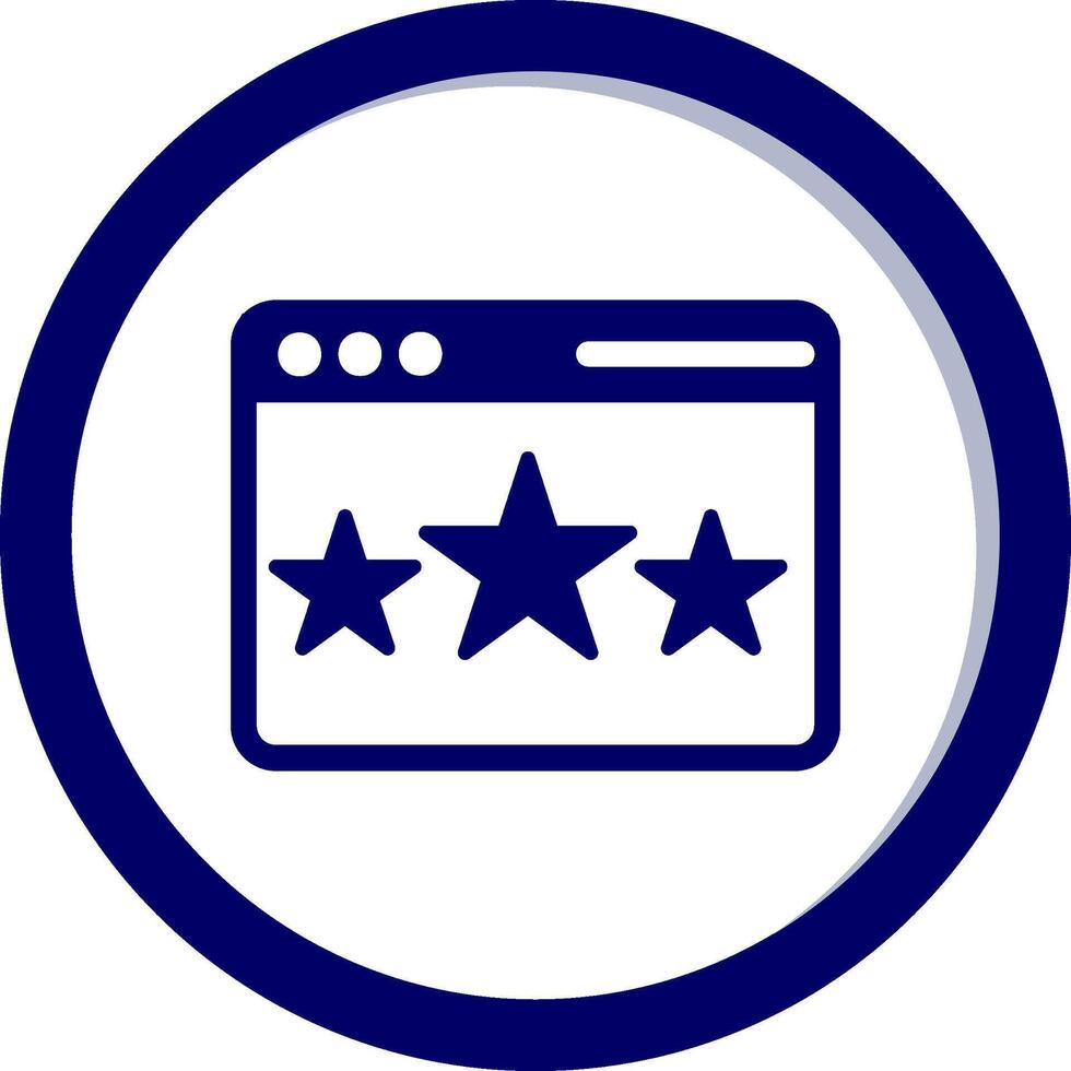 Web Page FeedBack Vecto Icon vector