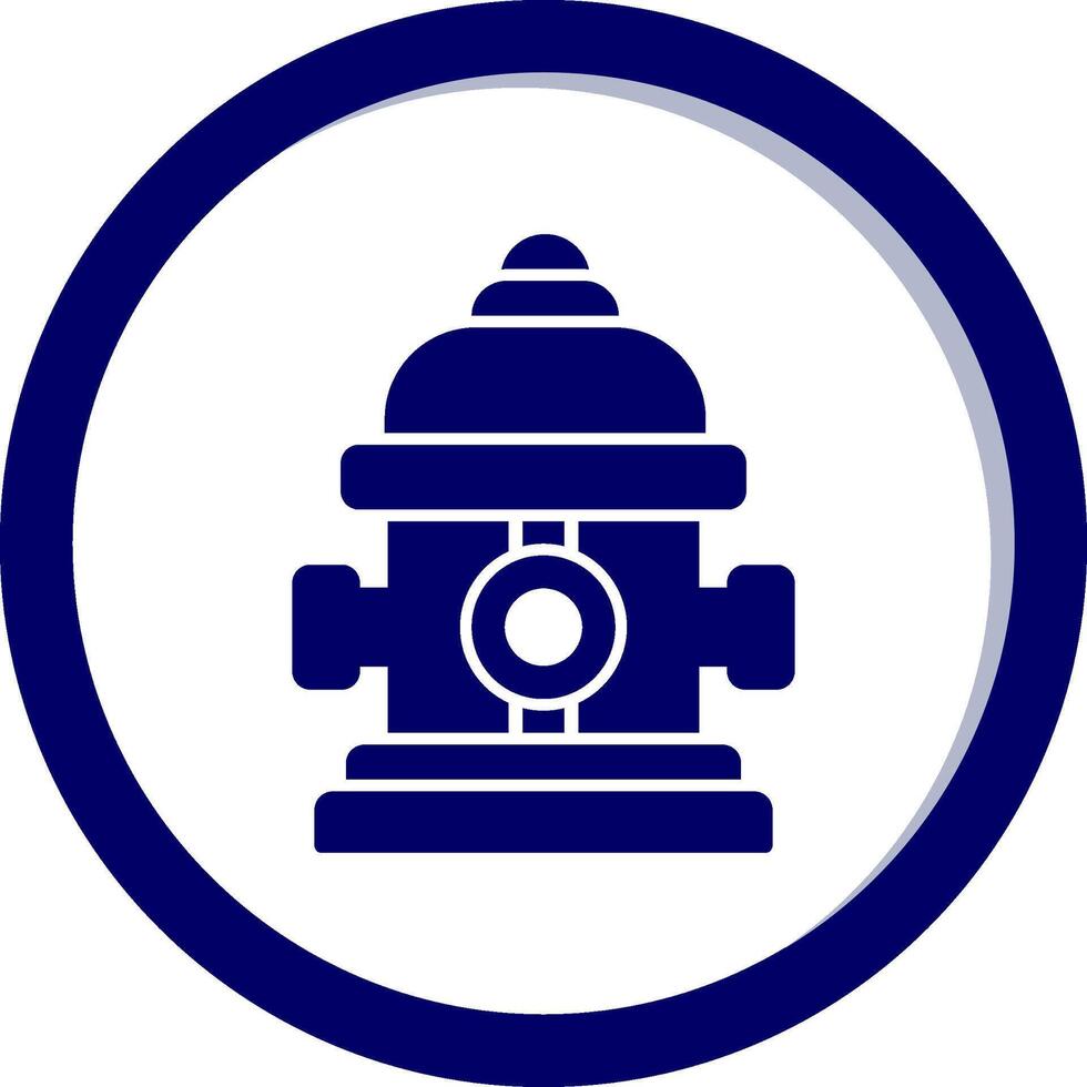 Fire Hydrant Vecto Icon vector