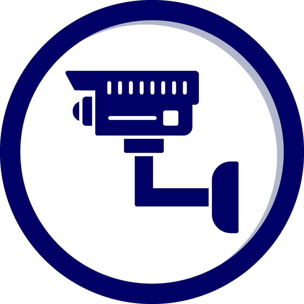 Cctv Camera Vecto Icon vector