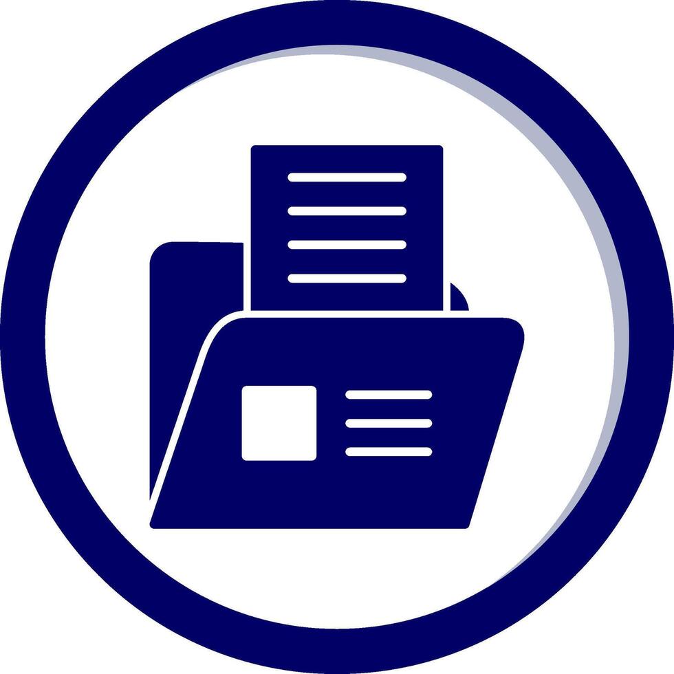 File Folder Vecto Icon vector