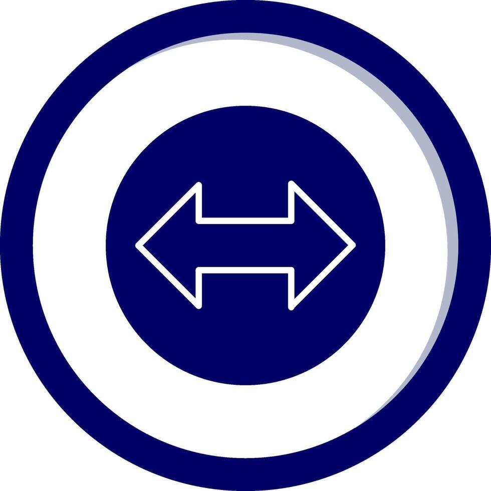 Two Arrows Vecto Icon vector