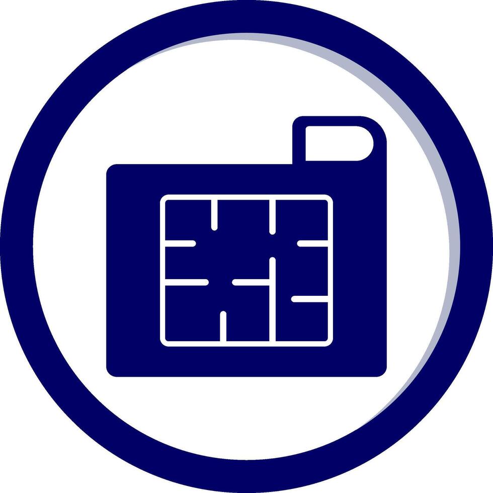 House Plan Vecto Icon vector