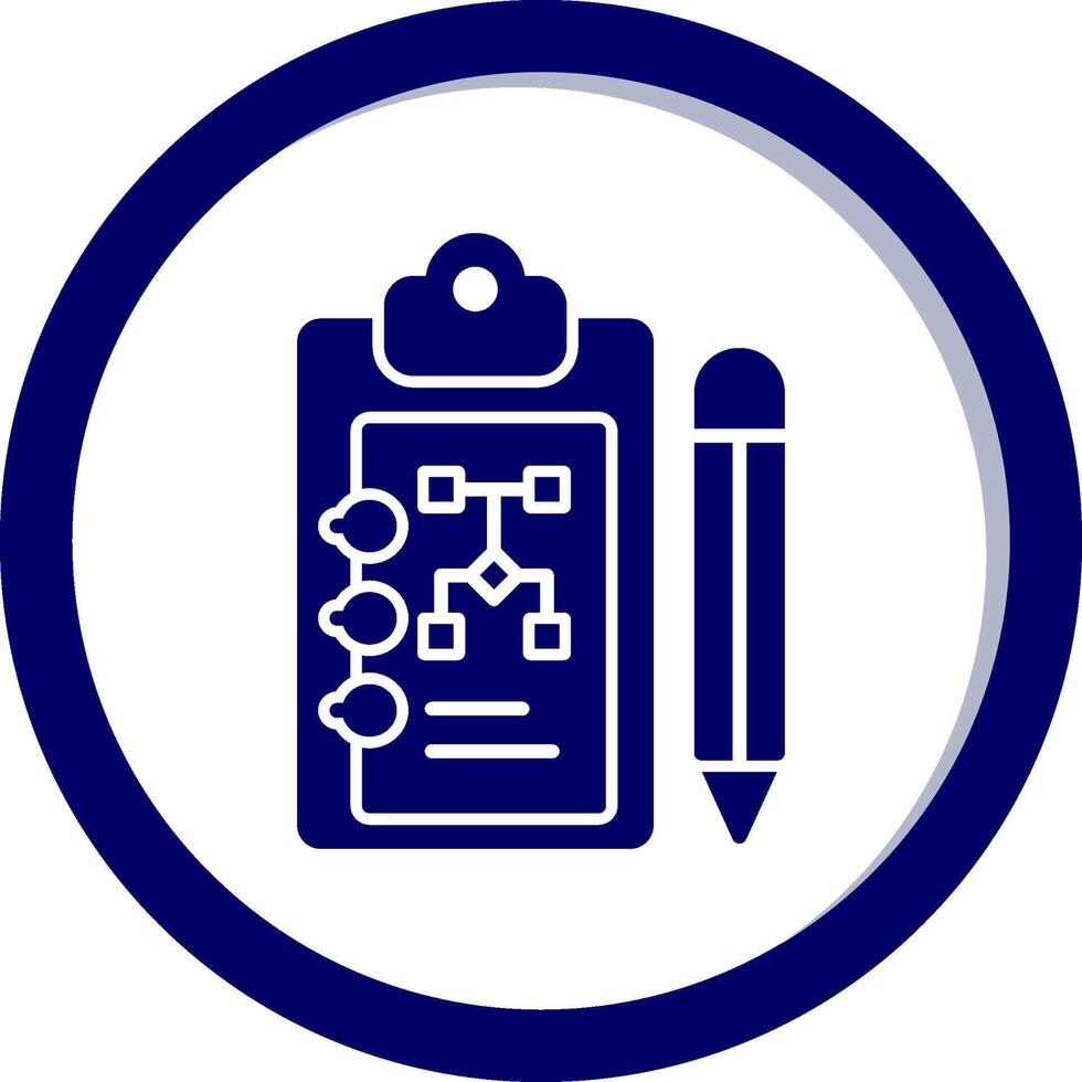 Planning Vecto Icon vector