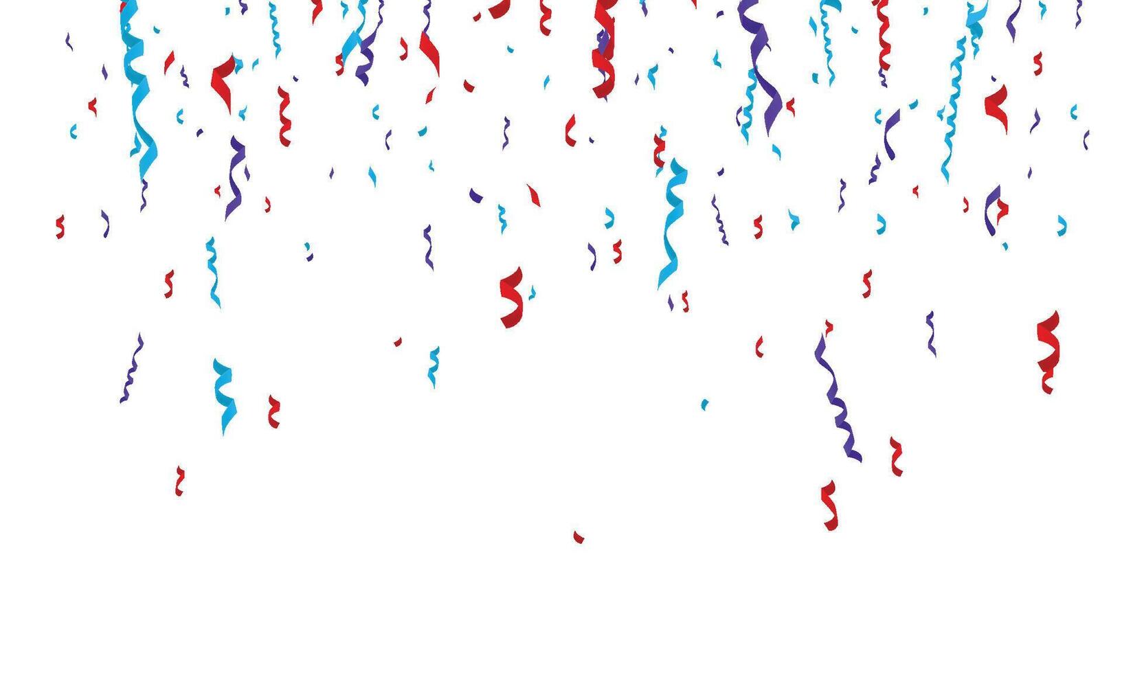 vector realistic confetti background concept