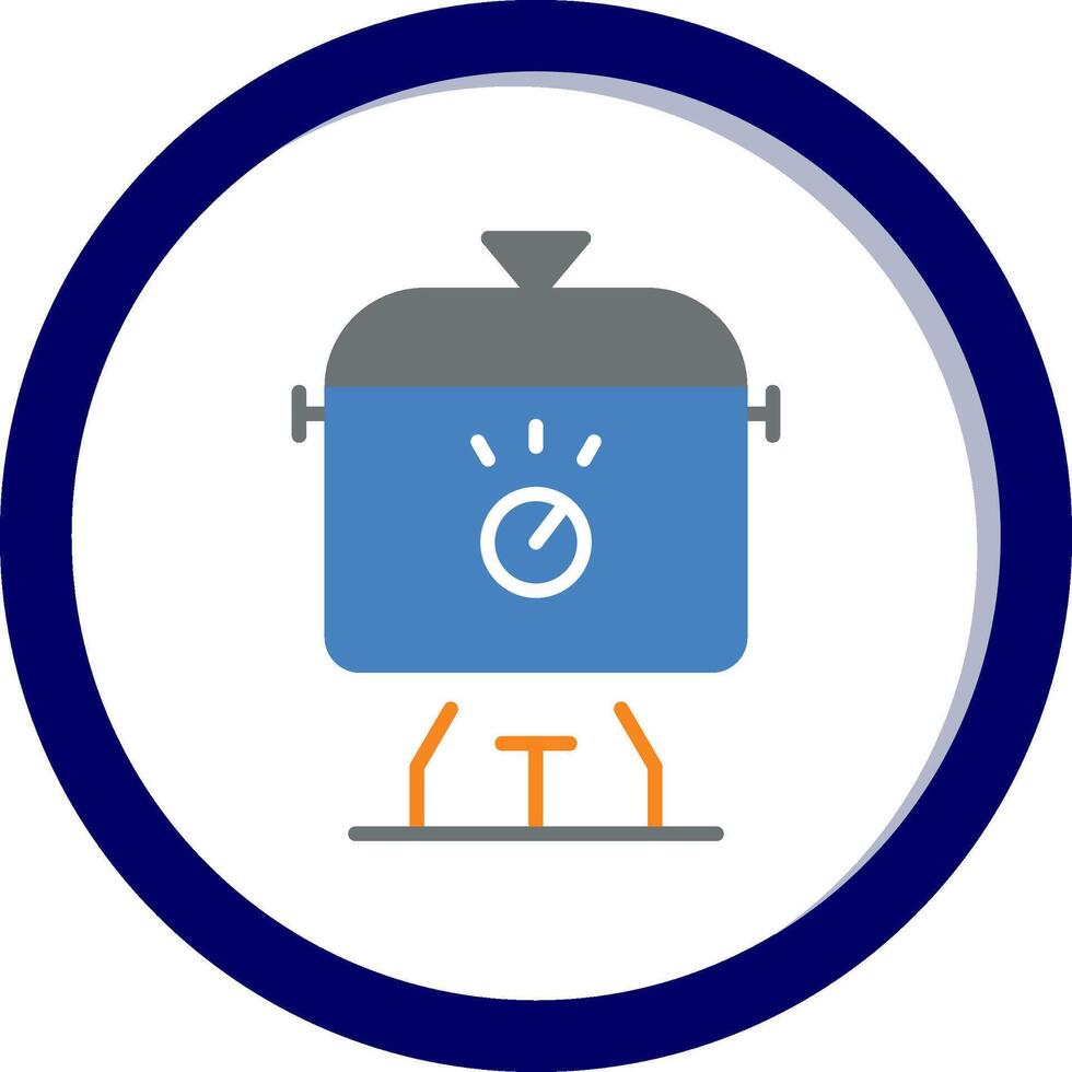 Slow Cooker Vecto Icon vector
