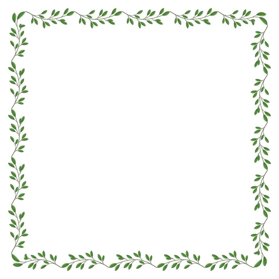Vector beautiful floral frame latest design element