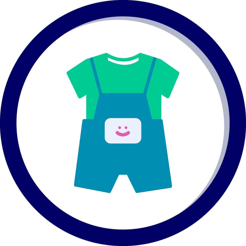 Dungarees Vecto Icon vector