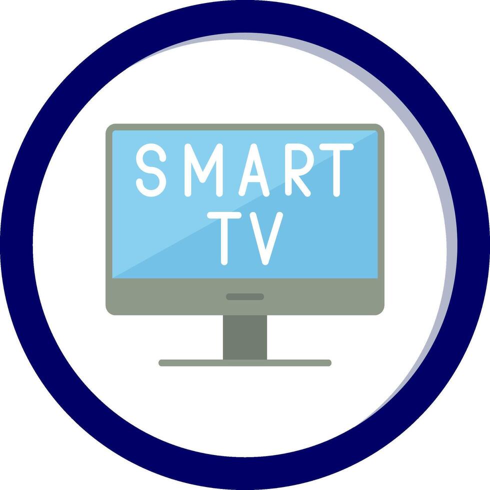 Smart Tv Vecto Icon vector