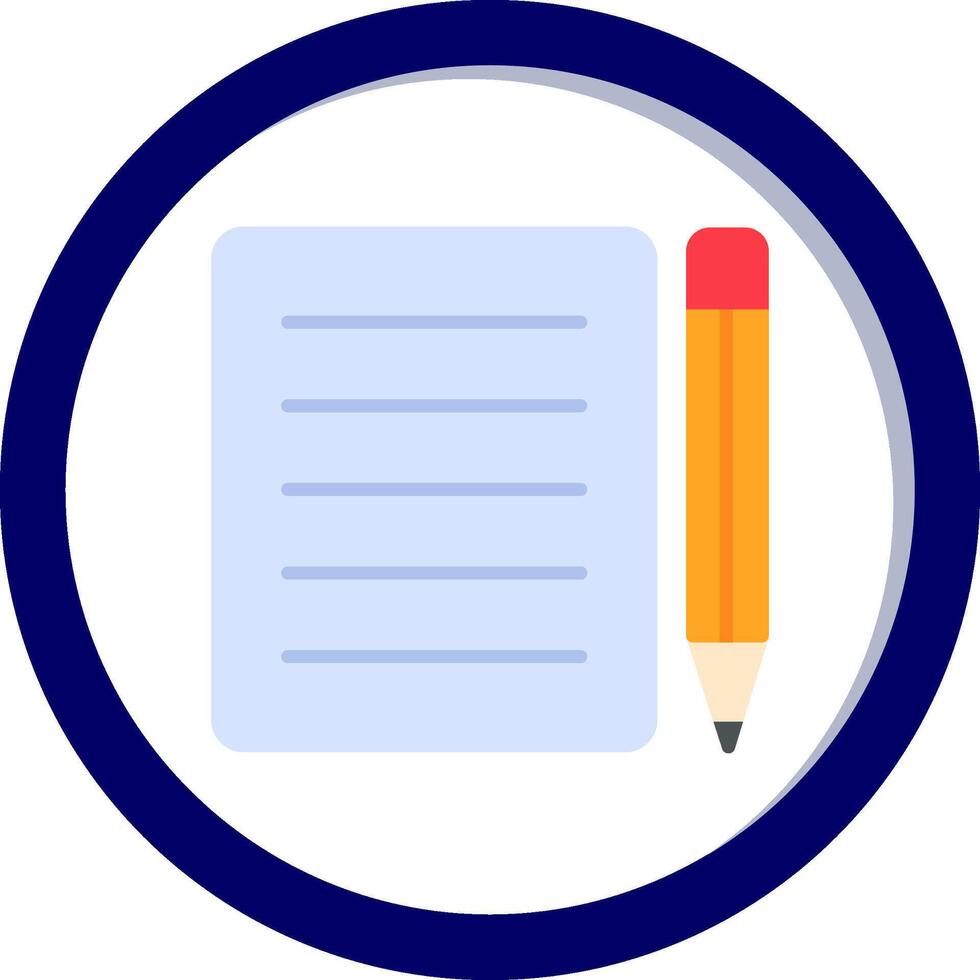 Note Pad Vecto Icon vector