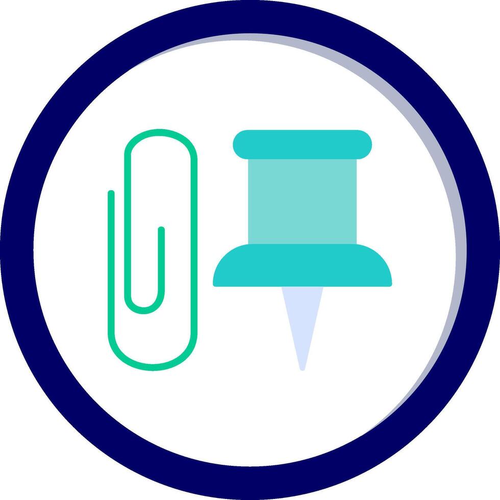 Paper Clip Vecto Icon vector