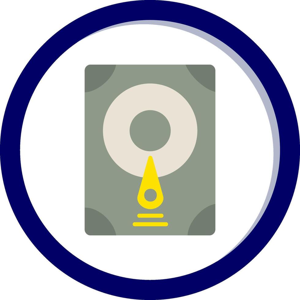 Hard Disk Vecto Icon vector