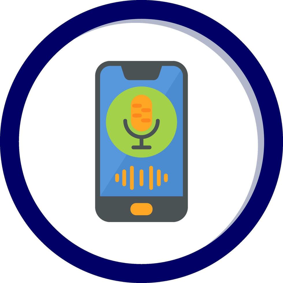 Voice Assistant Vecto Icon vector