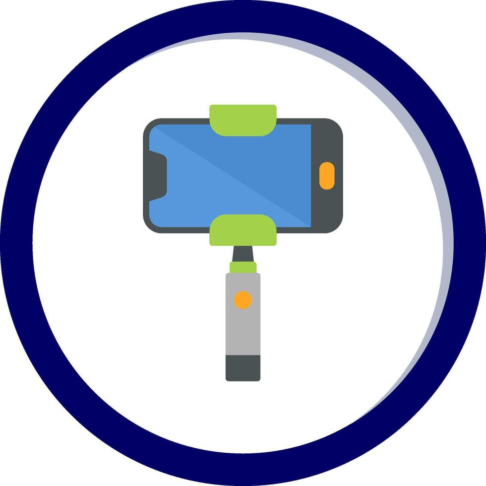 Selfie Stick Vecto Icon vector