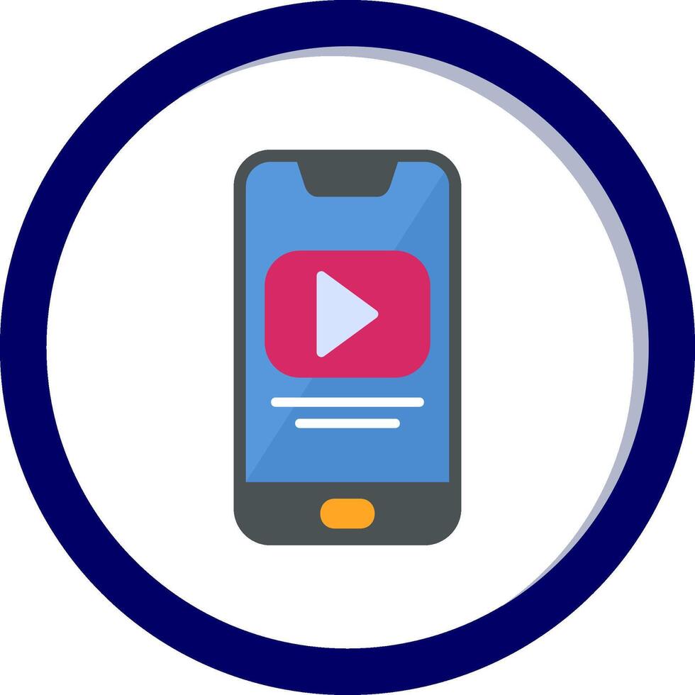 Play Video Vecto Icon vector