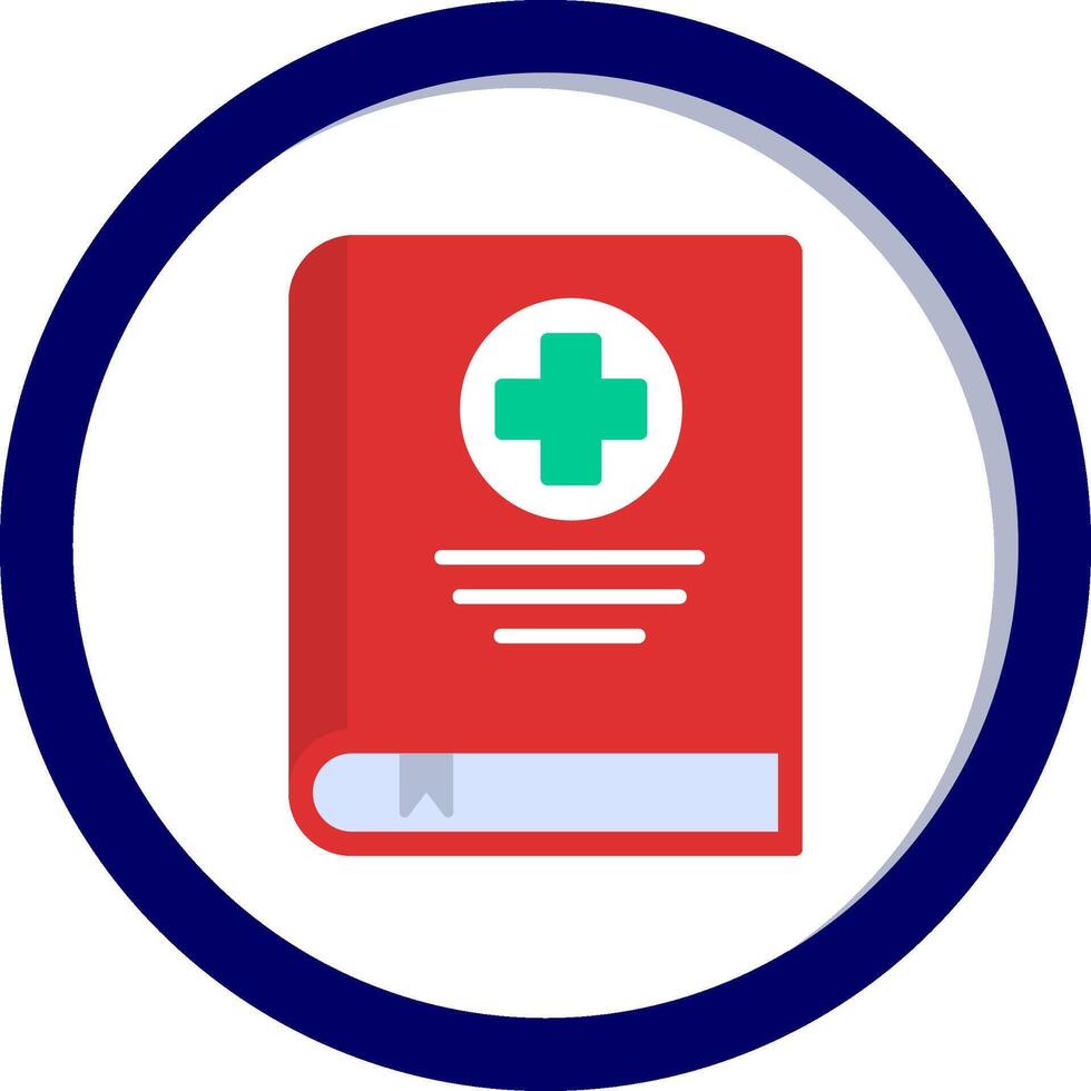Medical Book Vecto Icon vector