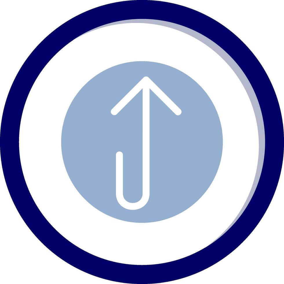 Up Arrow Vecto Icon vector