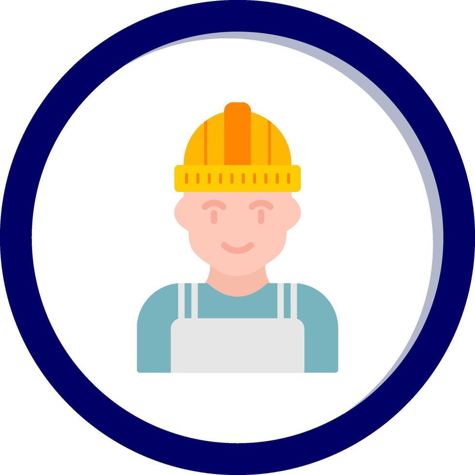 trabajador vecto icono vector