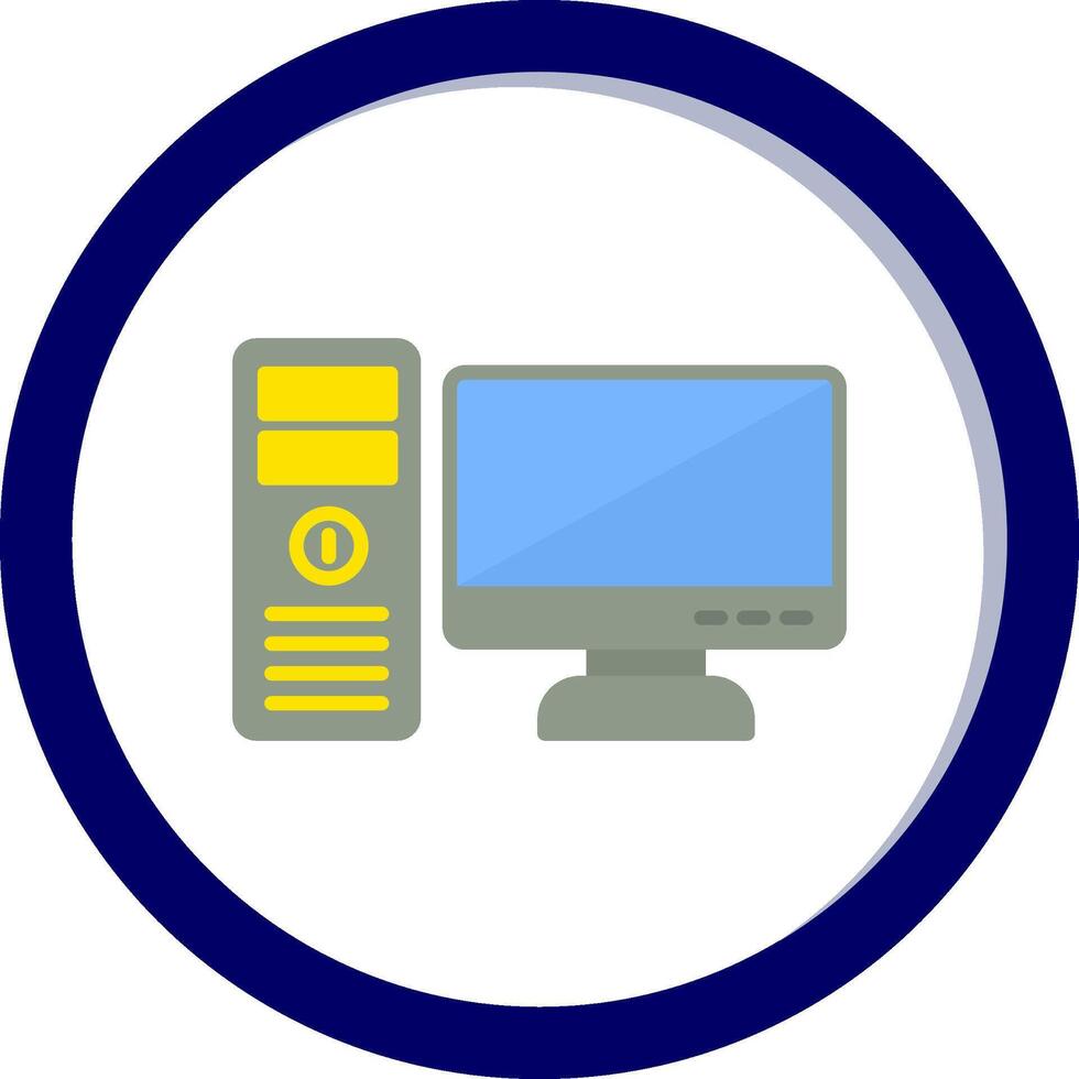 Computer Vecto Icon vector