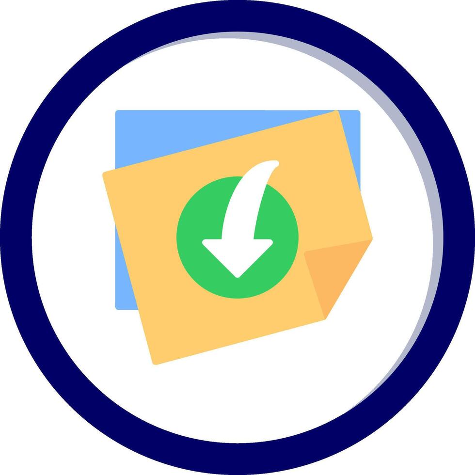 File Download Vecto Icon vector
