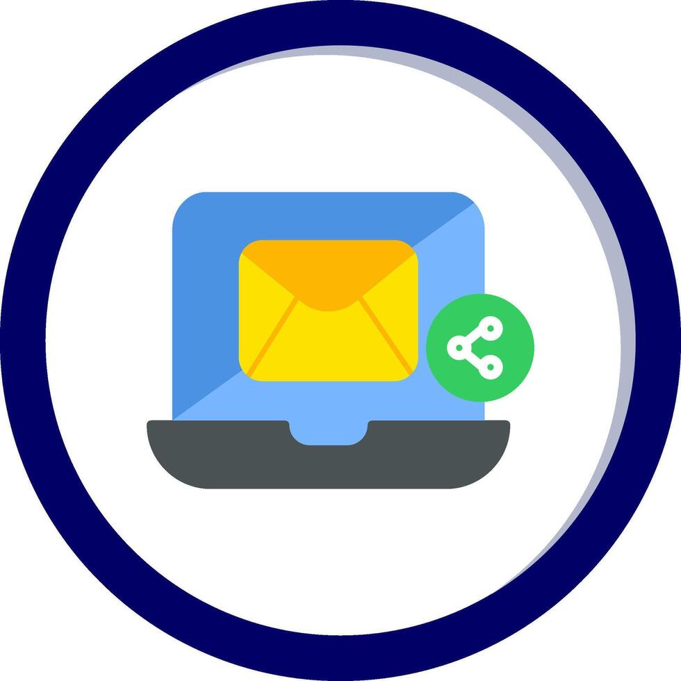 Email Share Vecto Icon vector